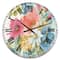 Designart My French Garden Traditional Wall Clock